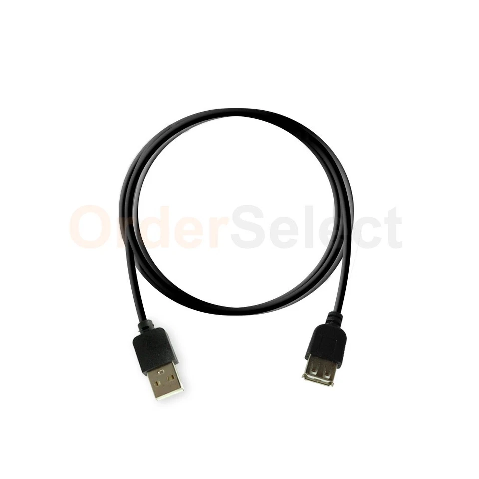 USB 6' Extension Cord Fast Charger Cable for Amazon Fire HD 8 10th Gen (2020) - Image 3 of 4