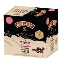 Bailey's: The Original Irish Cream Flavored Coffee, 18 Single Serve Cups