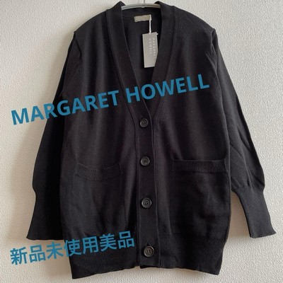 MARGARET HOWELL COTTON CASHMERE CARDIGAN Size 2 Women Black | eBay