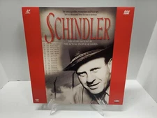 Schindler Laserdisc LD Nice Shape NOT DVD