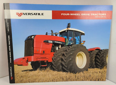 Versatile Four-Wheel Drive Tractors 305-535 HP Sales Brochure 2009