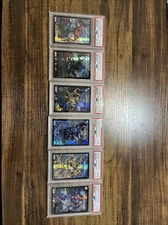 2023 DUEL MASTERS DUEMA X TRANSFORMERS Japanese ULTRA RARE POP 1! (6) PSA 10 Set