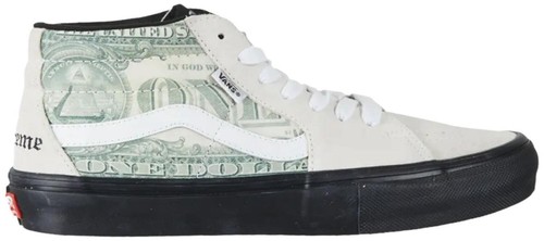 Supreme Vans Dollar Skate Grosso Mid | eBay
