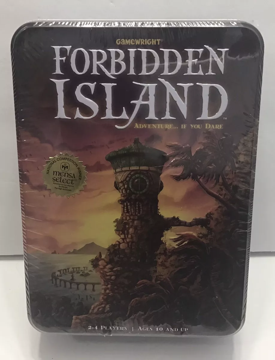 Forbidden Island Board Game Gamewright Adventure If You Dare 2-4 Players