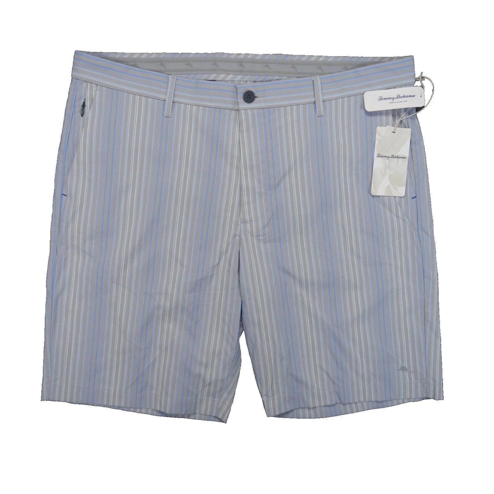 Pantalones cortos para hombre Tommy Bahama a rayas de nailon