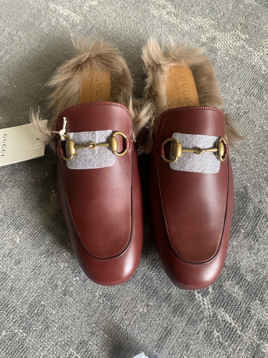 Gucci Princeton Fur Mules Gucci Princetown Genuine Shearling Loafer Mule (Women  main image 3