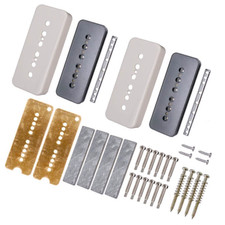 DIY Guitar Accessories P90 Pickups 50/52mm Accessories Kits White Pickup Cover
