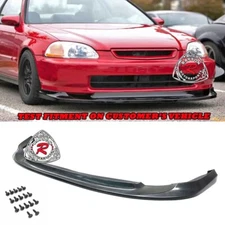 Fits 96-98 Honda Civic 2/3/4dr GV-Style (Time Attack) Front Lip (Urethane)
