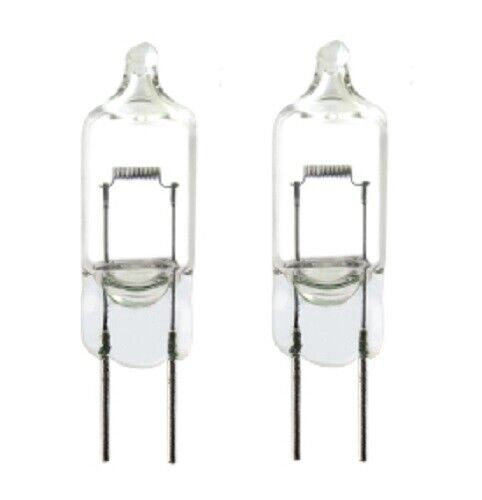 PAIR (2 Bulbs) of 37.5H1 Halogen Lamp Lightbulbs, 12.8V, 37.5W, T-3 1/4, GY6.35