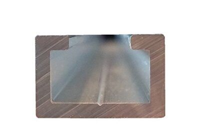 4x M8 C-Profil 1m Aluminium T-Nutschiene 17x11mm silber eloxiert