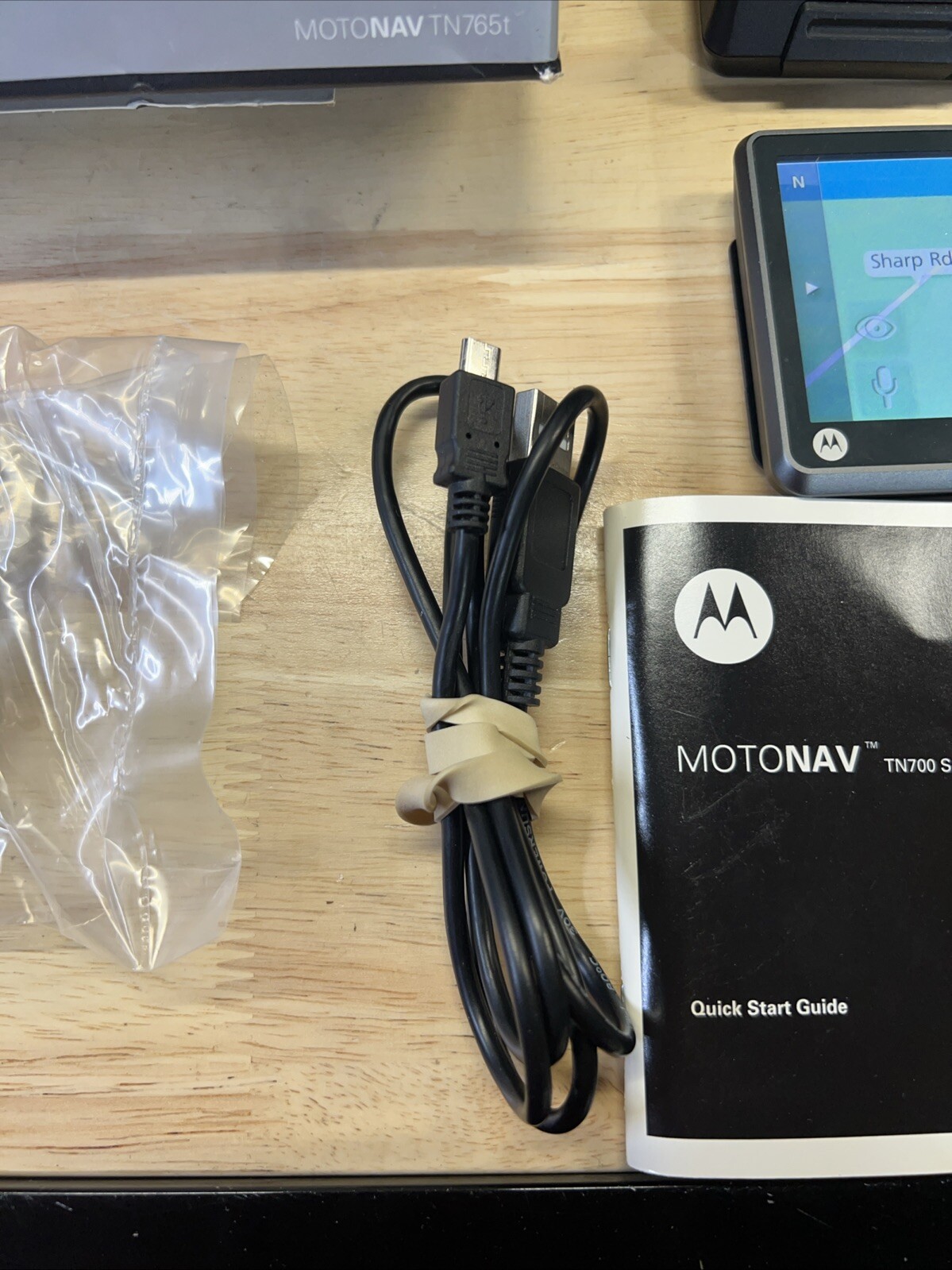 Motorola Motonav TN 765T  5.1” Display GPS Navigator Pre Owned