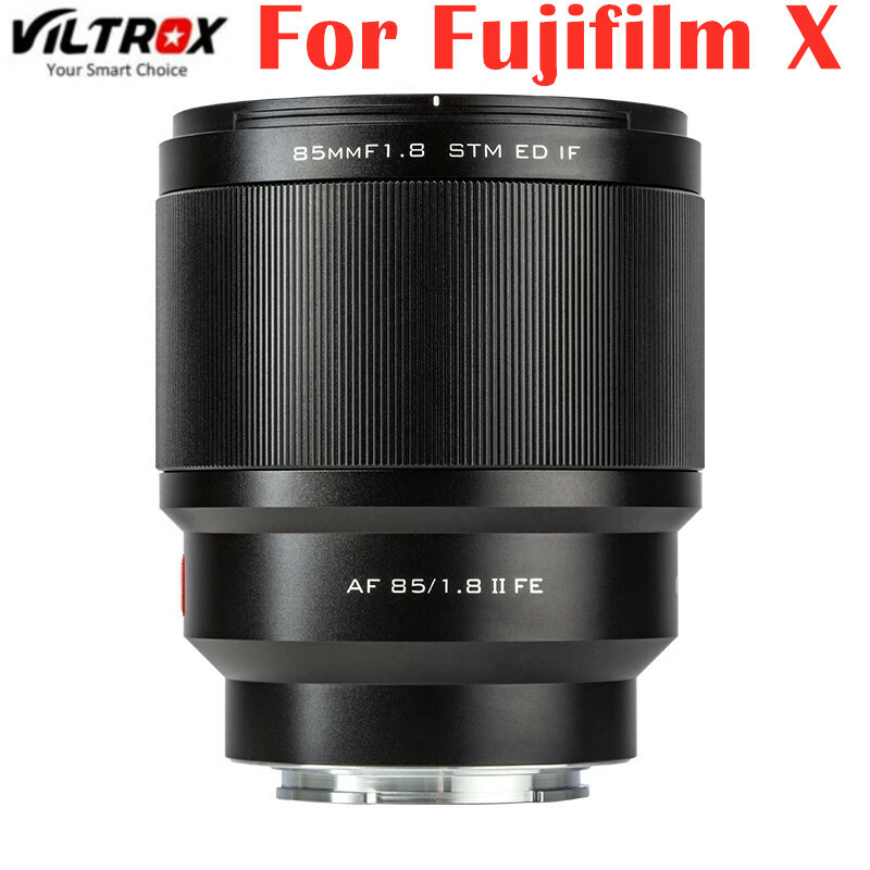 Viltrox 85mm F1.8 II STM AF Portrait Prime Lens for Fuji X-Mount 