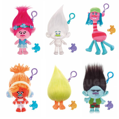 Boti Trolls Schlüsselanhänger Dream Works Poppy Guy Diamond DJ Suki 22 cm.