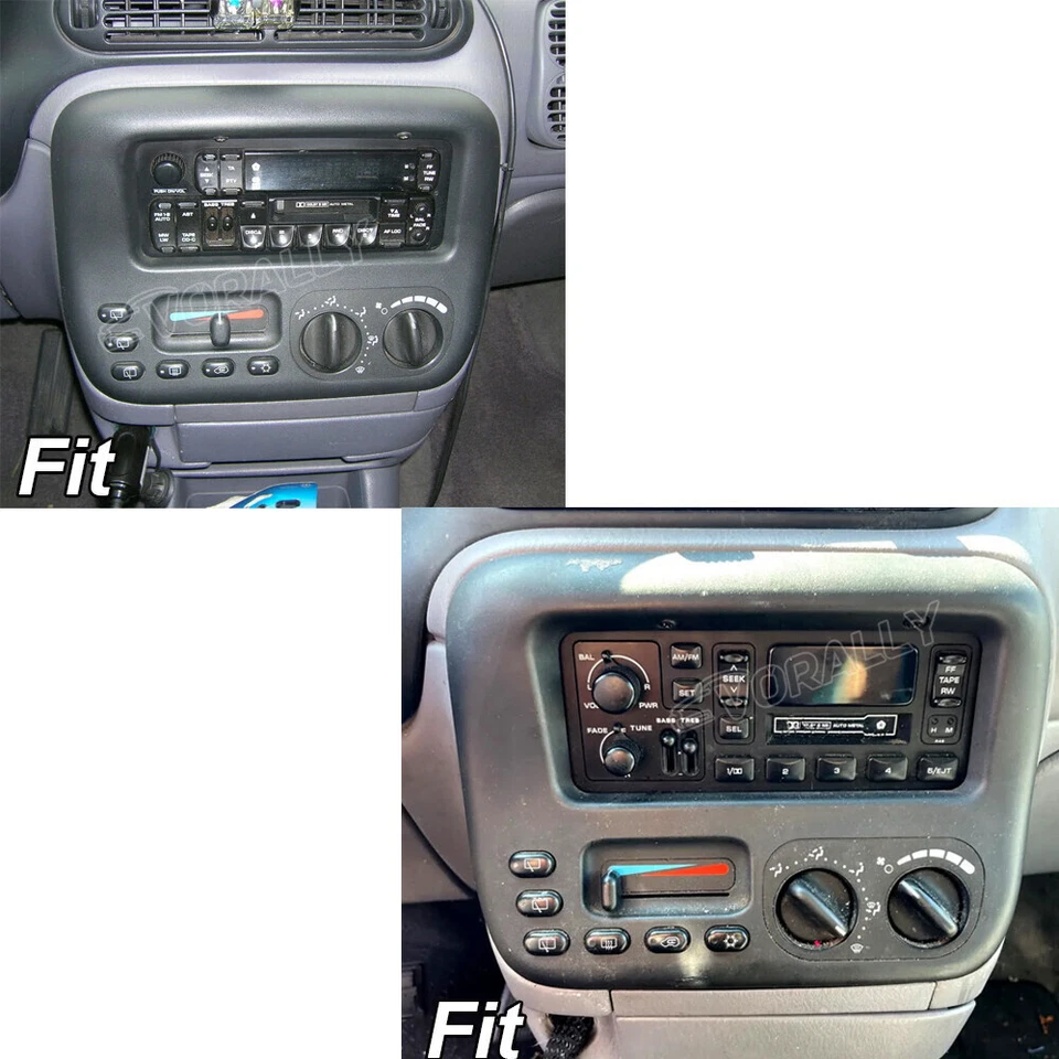 6.8" For 1995-2000 Dodge Grand Caravan Android 14 Carplay Car Stereo Radio GPS B Foto 3 de 4