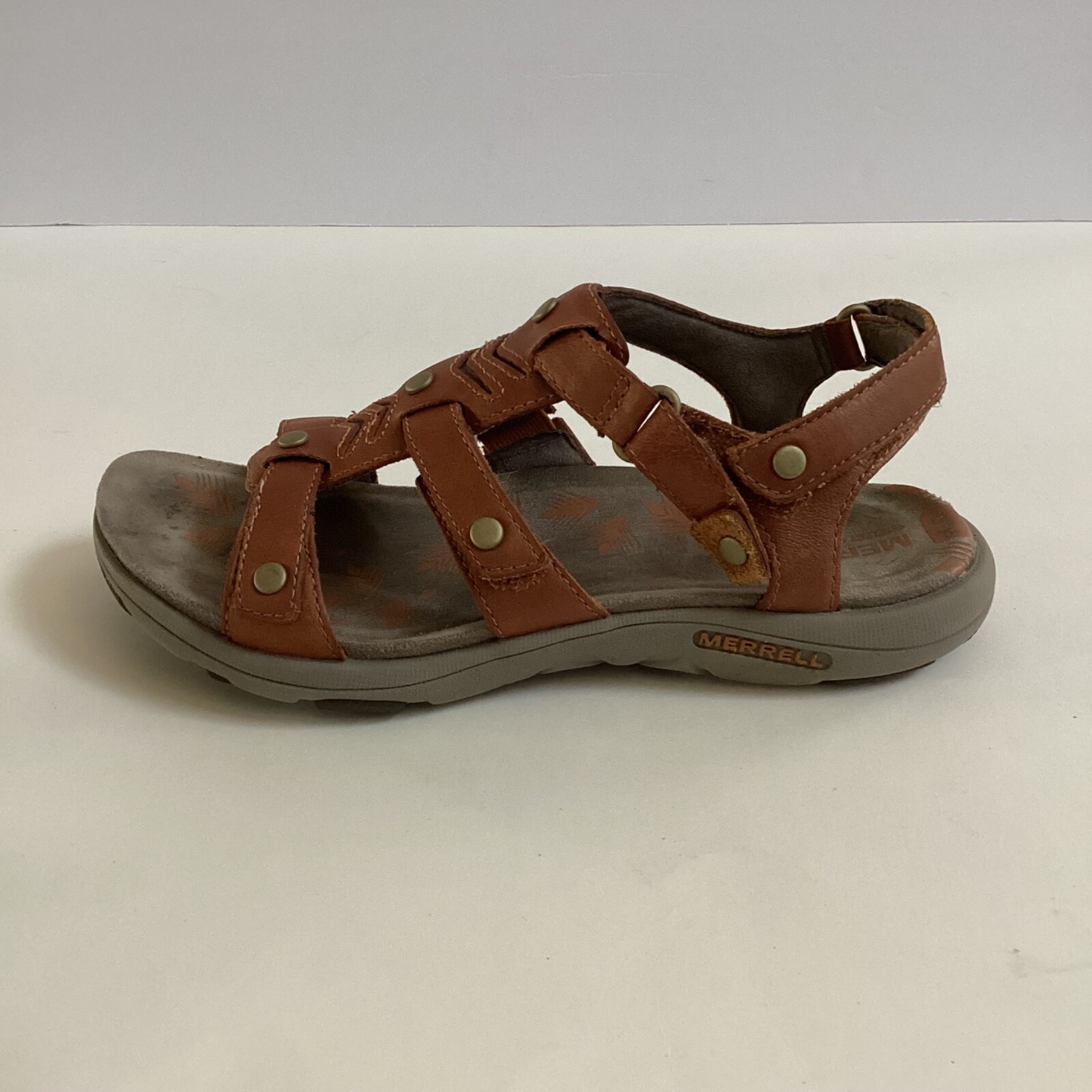 Sandali da donna Merrell cinturino posteriore cinturino posteriore taglia 5 marroni