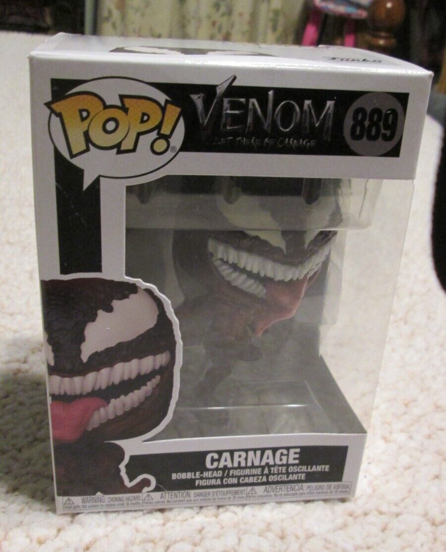 Funko Pop! Marvel Venom 2 Let There Be Carnage #889 Carnage Vinyl