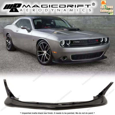 For 15-20 Dodge Challenger R/T 6.4L Front Lower Chin Spoiler Lip 392 Style SRT