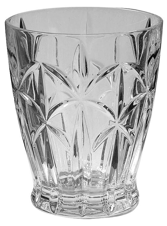 Lenox Crystal Decanter Set With Stopper & (4) Lenox Double Old