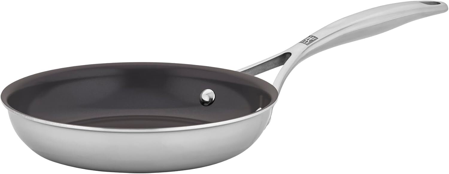 ZWILLING Spirit Energy 8-Inch Stainless Steel Ceramic Nonstick Fry Pan