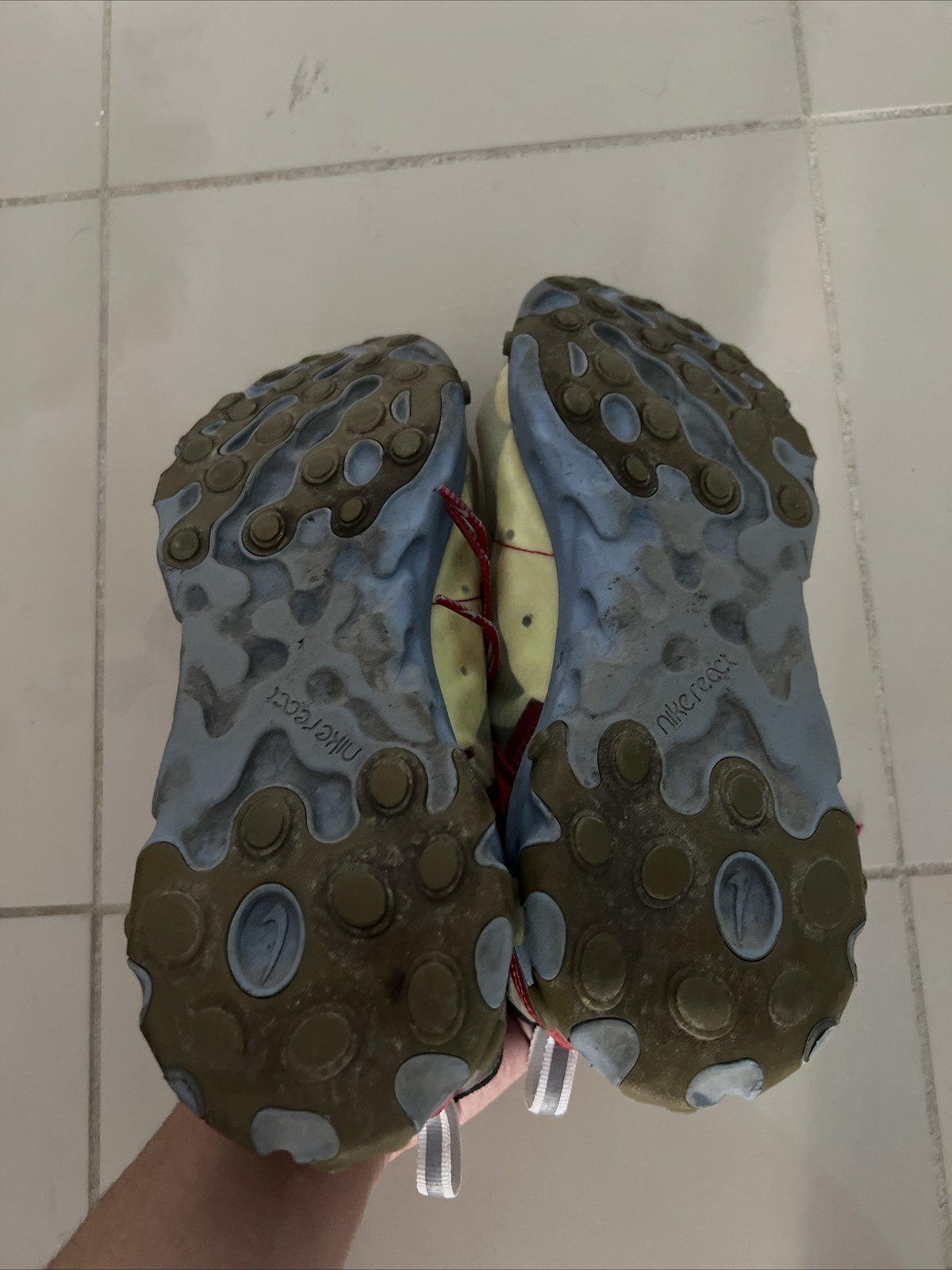 Nike React Element 87 Undercover Volt Size US9 Sn… - image 3