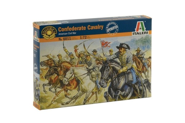 6011 Italeri 1:72, KonföDerierten Kavallerie Elitetruppe Im Amerik. BüRgerkrieg-image
