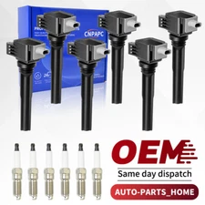 6pcs Ignition Coil & 6 Iridium Spark Plug for Lincoln Navigator Ford F-150 UF826
