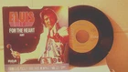 Elvis Presley,RCA PB-10601,"For The Heart"US,7"45 w P/S,1976 tan labels,Mint
