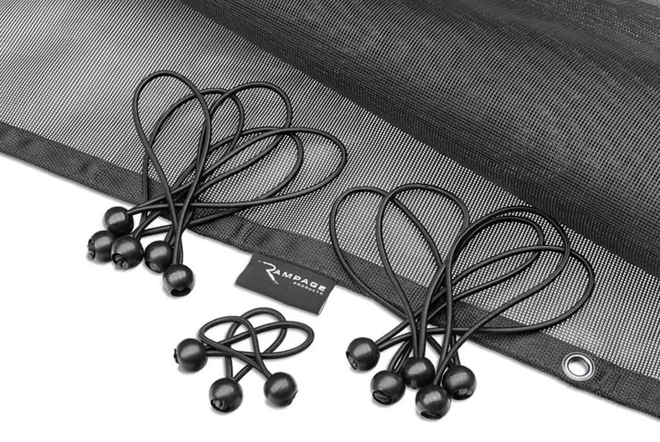 For Jeep Wrangler JK 2018 Rampage 90525 Black Mesh Shade Top Foto 2 de 2