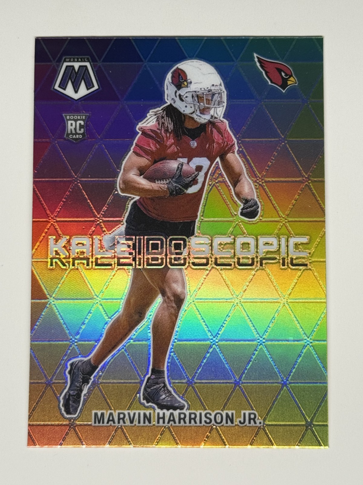 2024 Panini Mosaic Kaleidoscopic Marvin Harrison Jr. #18 (RC) Case Hit SSP