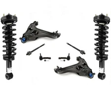Spring Struts Control Arms For 2007-2013 Ford Expedition W/ Passive Suspension