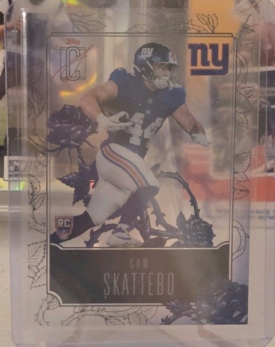 2025 Topps Signature Cam Skattebo Base (RAW)