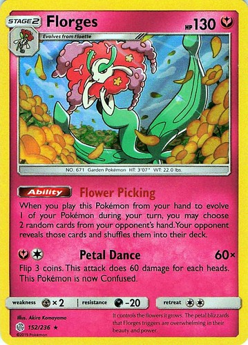 Florges 152/236 - HOLO - SM - Cosmic Eclipse - NM