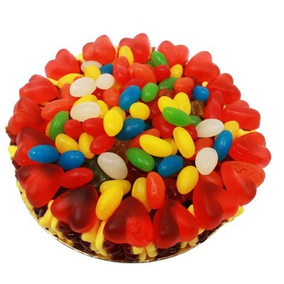 Fruchtgummi Torte mit Rote Grütze Bärchen süße Geschenkidee 600g