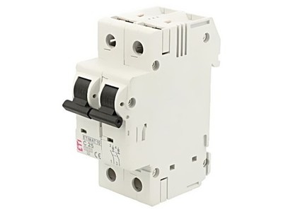 ETIMAT 10 2P C25 Überstromschalter 230/400VAC lNenn: 25A Pole: 2 DIN Charakt: C