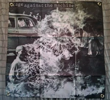 Rage Against The Machine Debut Album 2x2 Ft Banner Flag Poster
