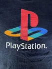 VTG SONY Playstation PS1 Promotional T Shirt Adult XL Blue 1990s Y2K RARE USA