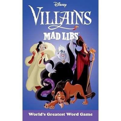 Disney Villains Mad Libs : World's Greatest Word Game -  NEW Brandon T. Snid 202
