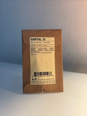LE LABO Santal 33 Eau De Parfum Sample Spray 1.5ml/.05oz - Perfect For Travel