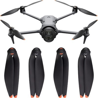 Mavic 4 Pro Propellers Blades 4Pcs Soft Tip Props Quick Replacement Spare Part