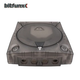 SEGA Dreamcast Clear Replacement Shell Housing Transparent Console Case Kit