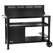 Grillwagen Grill Beistelltisch Rollwagen Grilltisch Serviertisch BBQ-Toro