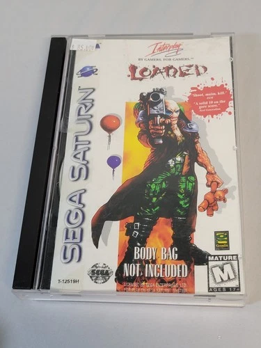 Vintage Loaded (Sega Saturn, 1996) CIB Original