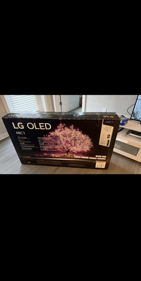 LG OLED48C1AUB 48" 4K OLED Smart TV Black - Image 2 of 2