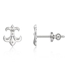 F136 Pure Titanium Hypoallergenic Implant Grade Studs, G23 Small Dainty Cubic Zi