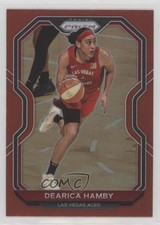 2021 Panini Prizm WNBA Red Prizm 164/299 Dearica Hamby #43 5l1