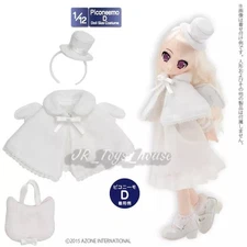 Azone Picconeemo Picco D Angel Wings Cape Set Pure White 1/12 Fashion Doll