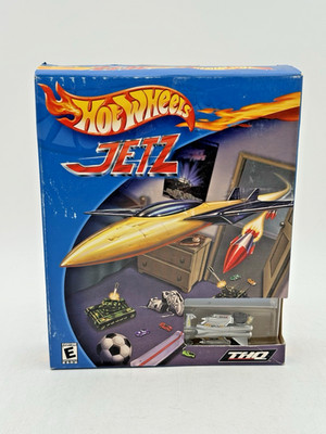 Hot Wheels JETZ CD Rom Computer Game with Disc and Car - 1:64 Diecast Car