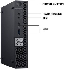 DELL 5070 MICRO i5-9500T 8GB RAM 4TB SSD Win 10 Pro