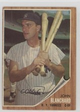 1962 Topps Johnny Blanchard #93 a5h