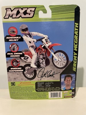 MXS Jeremy McGrath Motocross Racer Figure 1:12 Scale | eBay